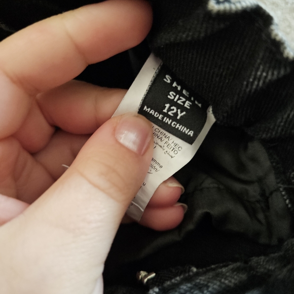SHEIN Black Denim Jeans - Picture 4 of 4